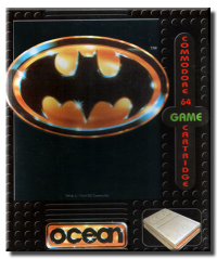 Batman the Movie Commodore 64 US box art